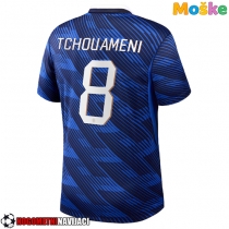 Moške Nogometnih dresov Francija Aurelien Tchouameni #8 Domači SP 2026 Kratki rokavi